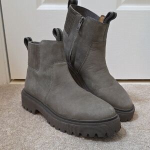 Madewell Women's Gray Ankle Boots
